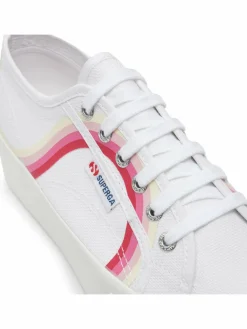 Scarpe sportive Round Stripes 2790 S4128TW Bianco