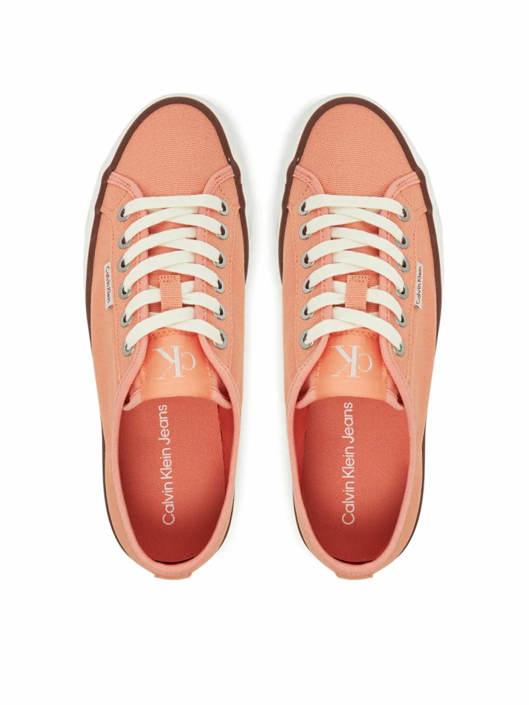 Scarpe sportive Vulc Flatform Ctn Logo Tag YW0YW01838 Arancione