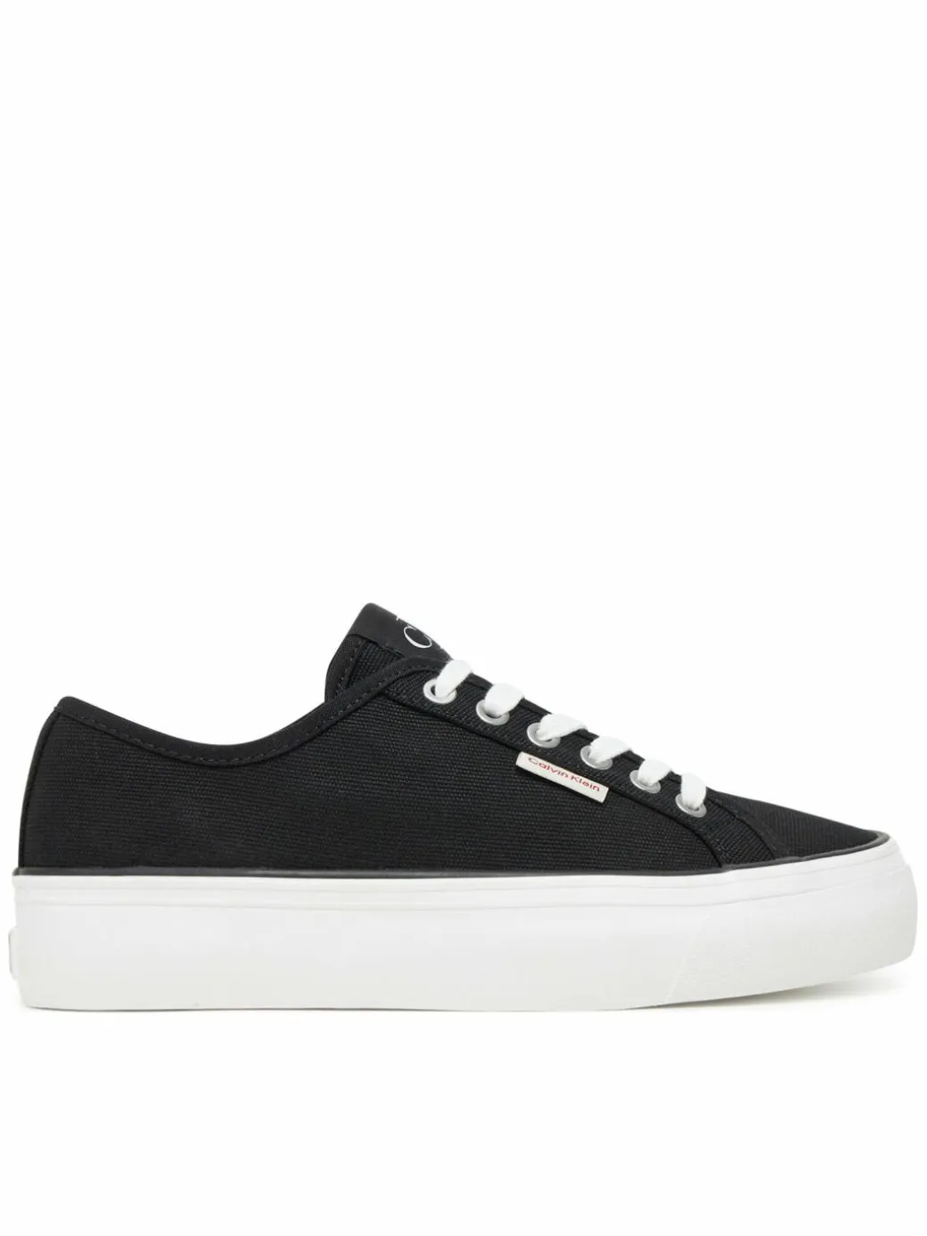Scarpe sportive Vulc Flatform Ctn Logo Tag YW0YW01838 Nero