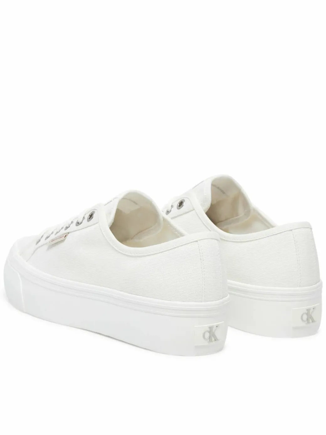 Scarpe sportive Vulc Flatform Ctn Logo Tag YW0YW01838 Bianco