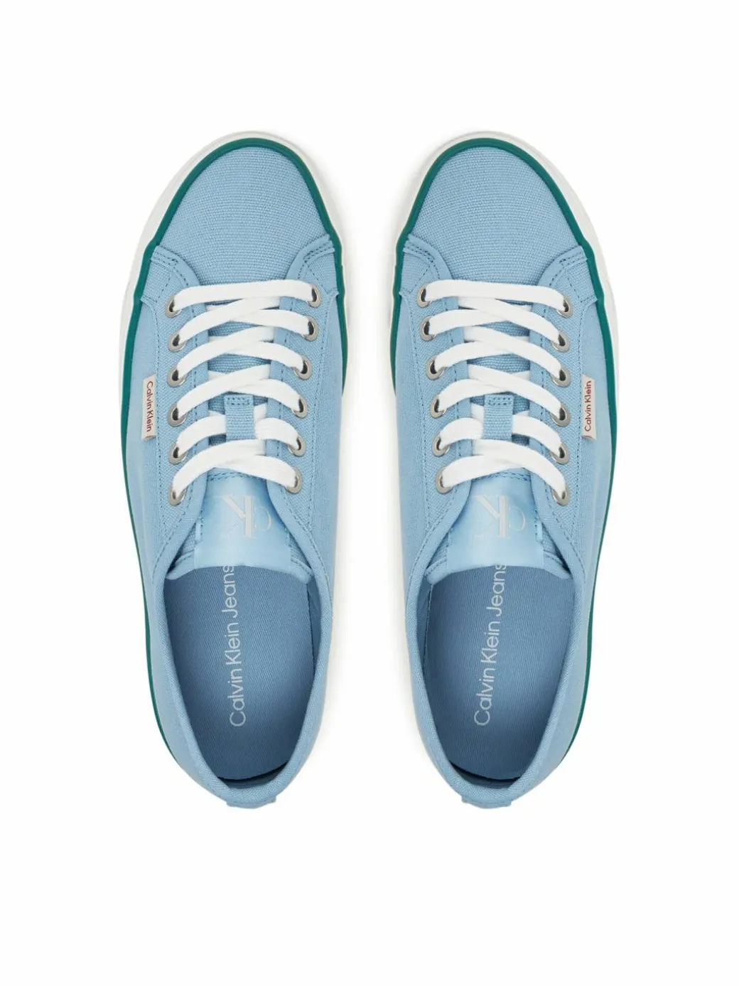Scarpe sportive Vulc Flatform Ctn Logo Tag YW0YW01838 Celeste