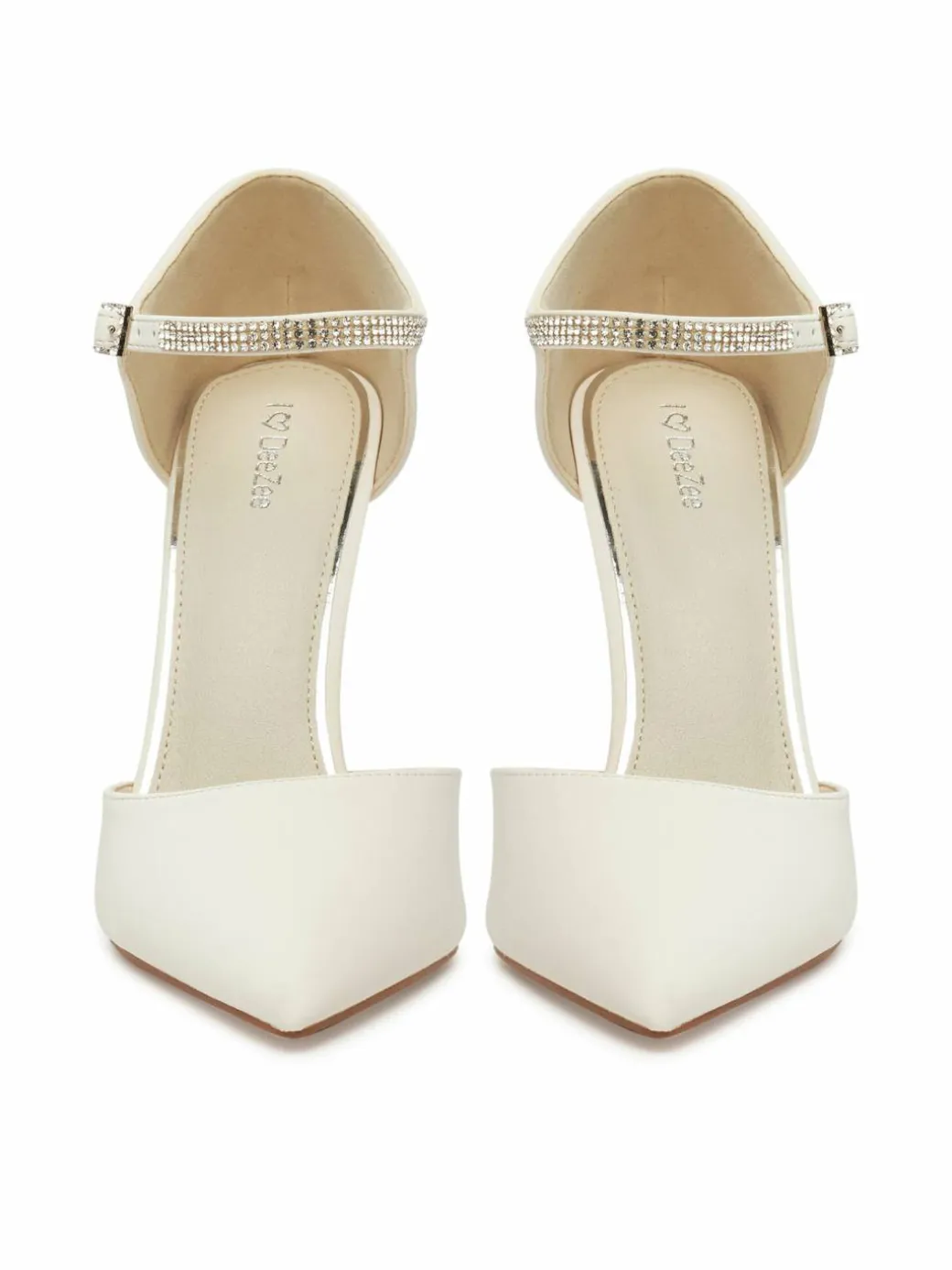 Scarpe stiletto AJ-97503-3 Écru