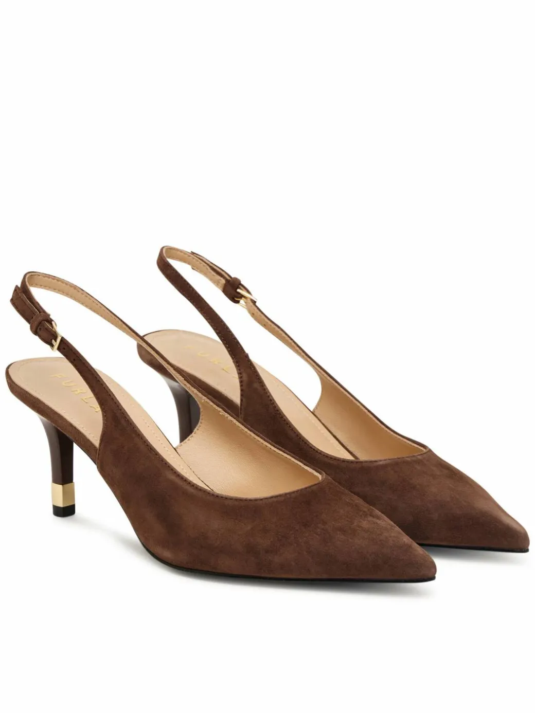Scarpe stiletto Aria Slingback YL591FA C10000 CN 2460S Marrone