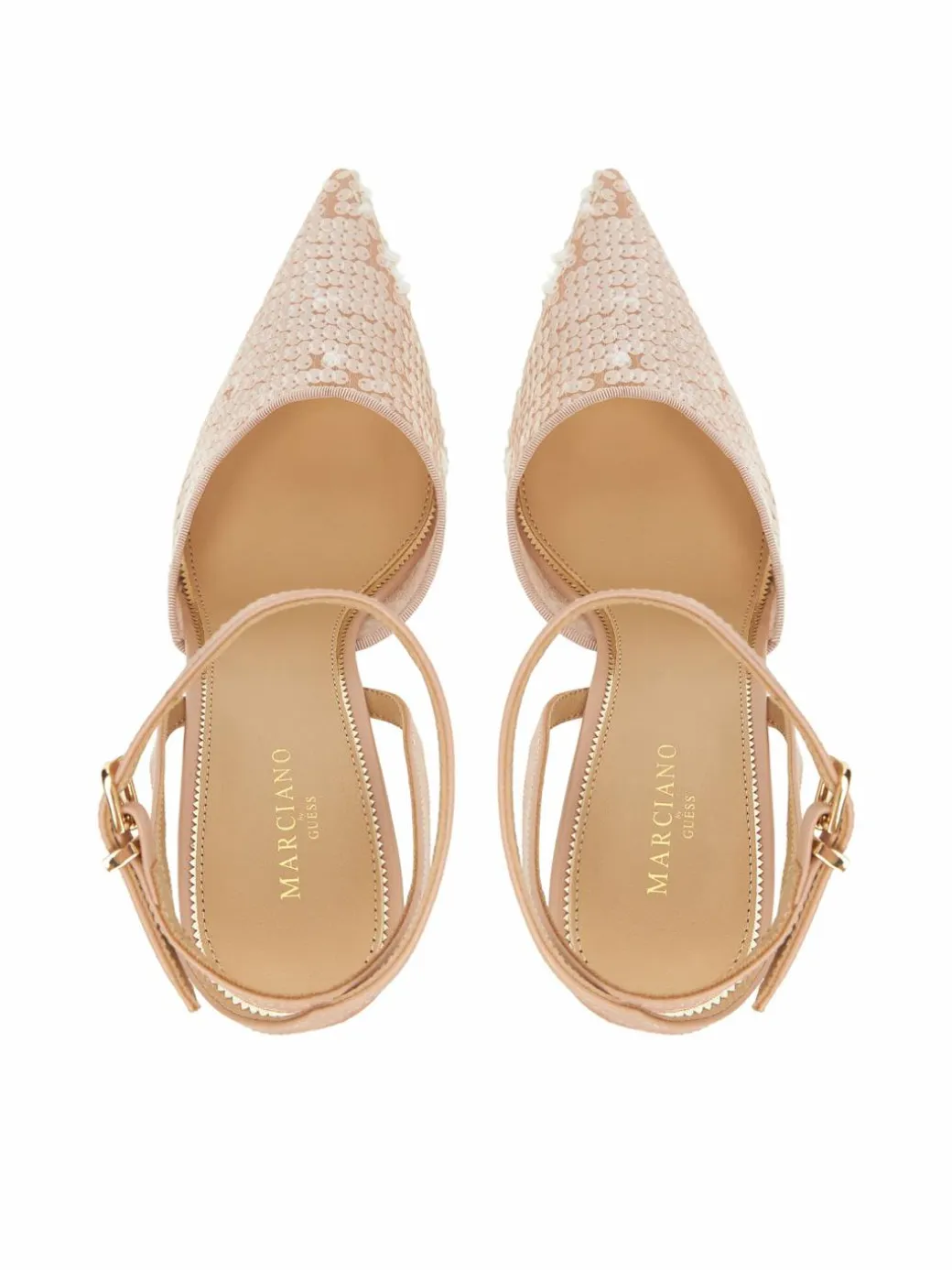 Scarpe stiletto 5BGZ48 7423A Beige