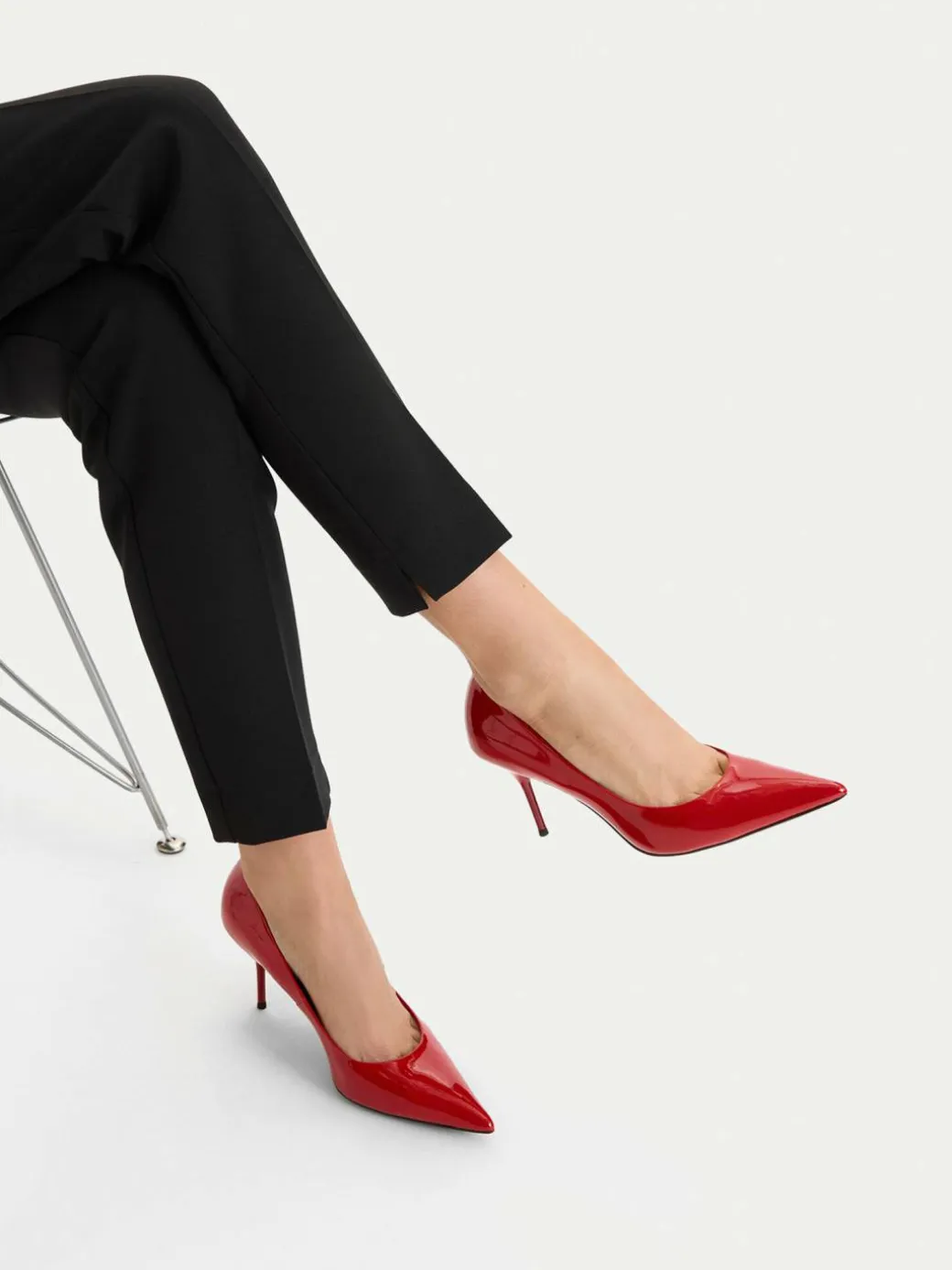Scarpe stiletto CEO-V710-03 Rosso