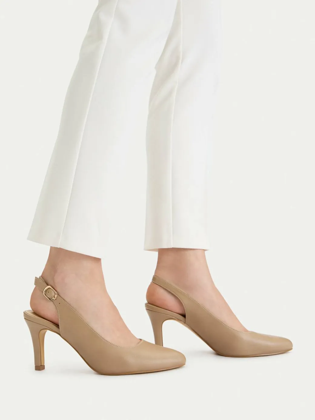 Scarpe stiletto CEO-WYL3438-5 Beige