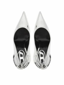 Scarpe stiletto D-Ten&Half P Y03426P1660 Argento
