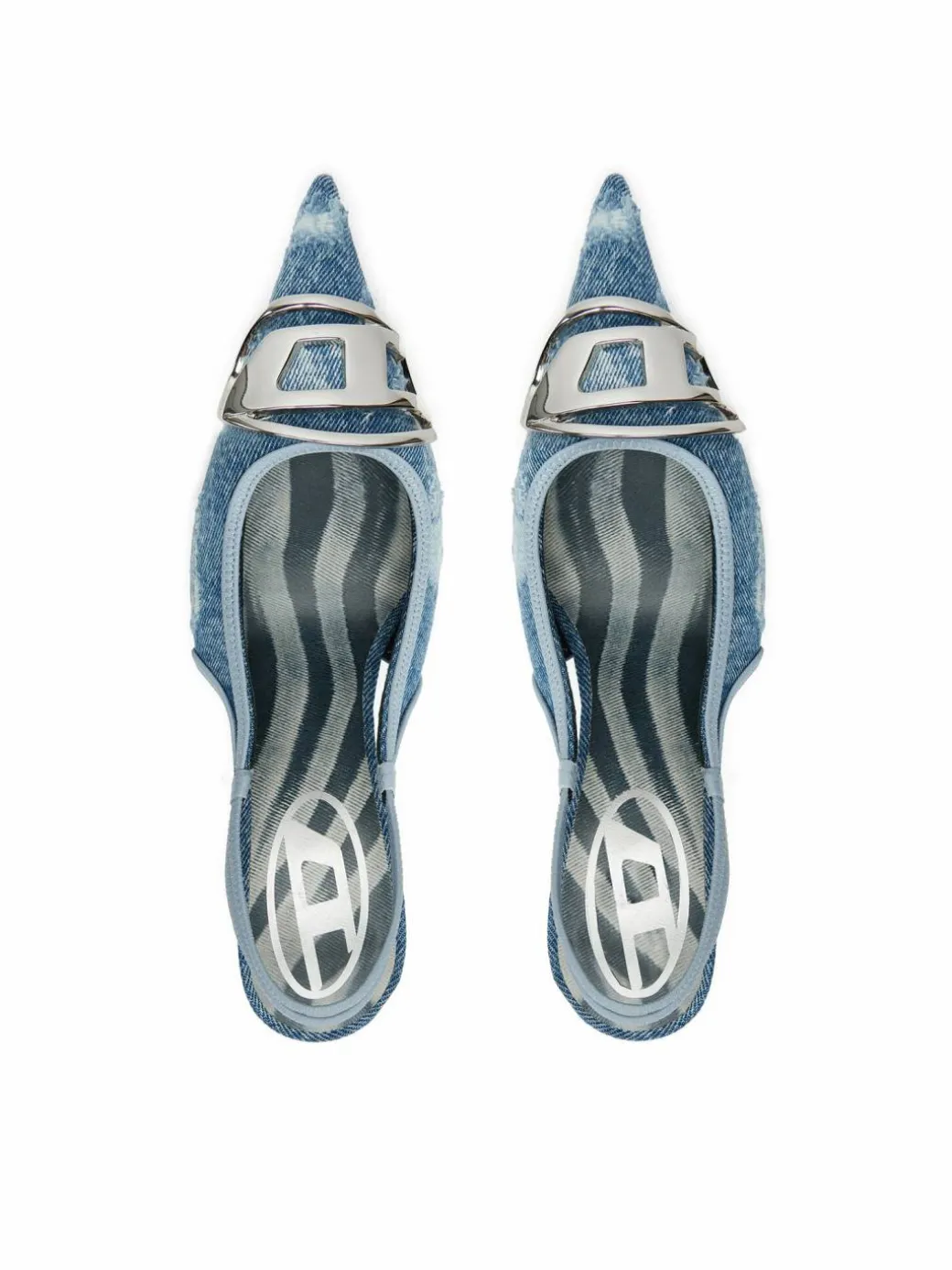 Scarpe stiletto D-Venus Sb Y02985 PS288 T6348 Blu