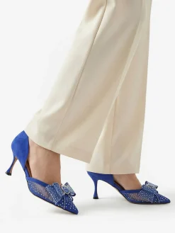 Scarpe stiletto EO-AVA-78096-202 Blu