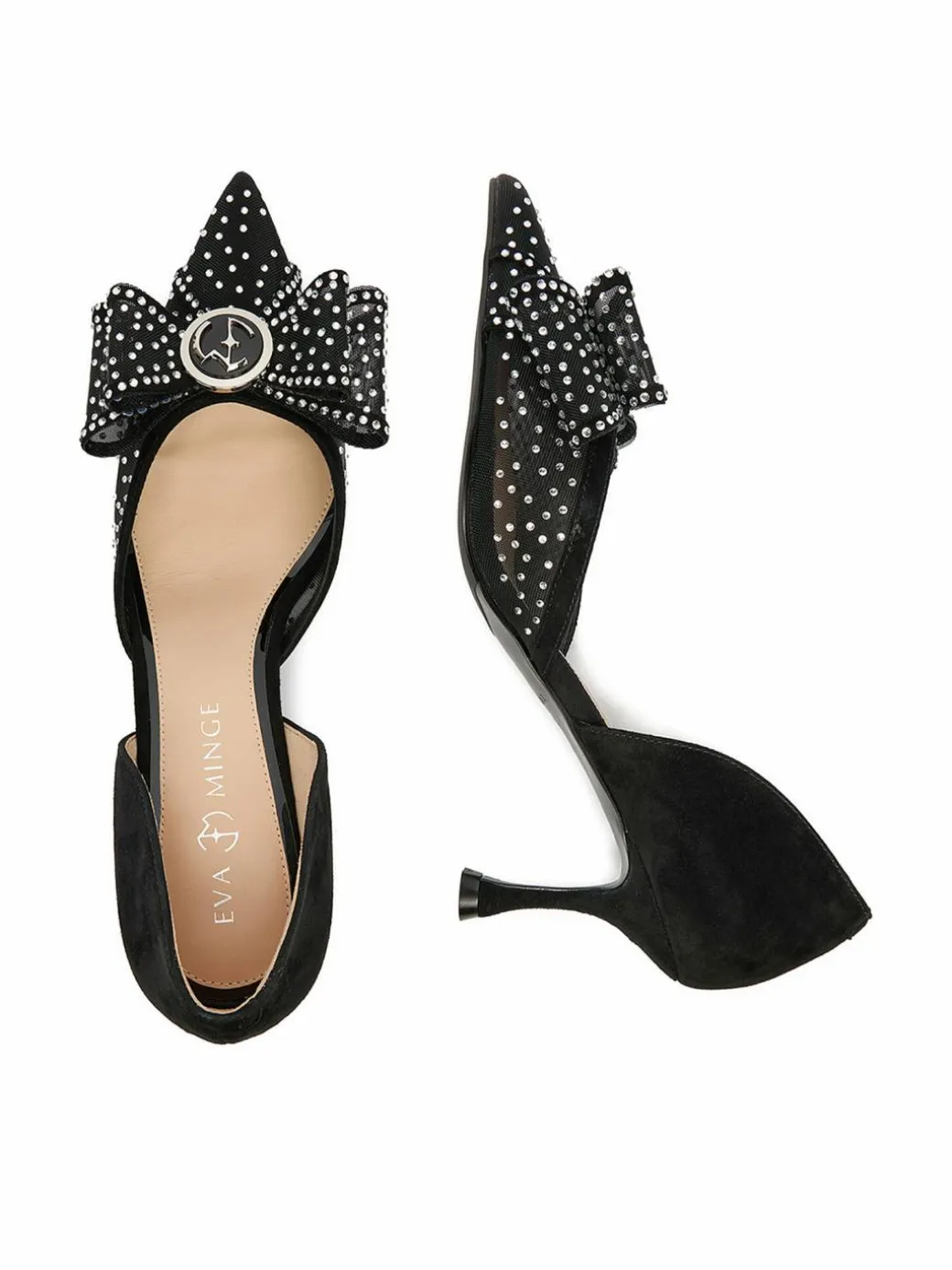 Scarpe stiletto EO-AVA-78096-202 Nero