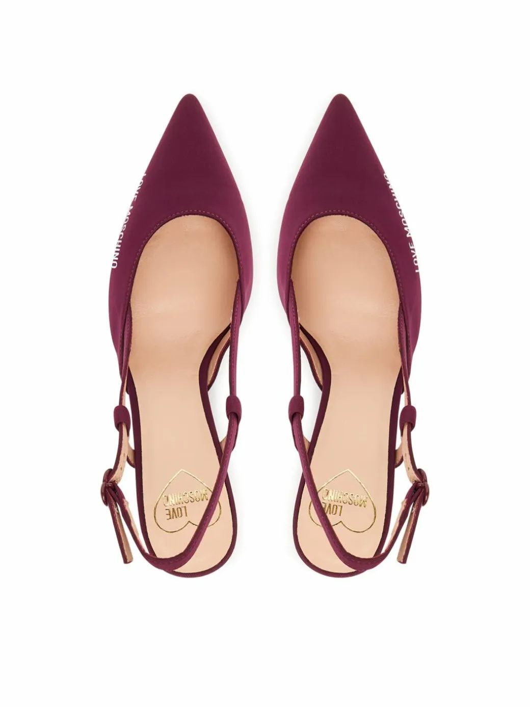 Scarpe stiletto JA10267G1NIMX55641 Bordeaux