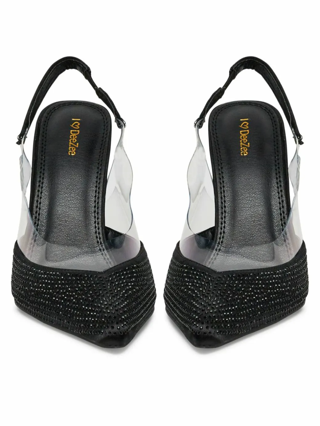 Scarpe stiletto Monica Black RU Nero