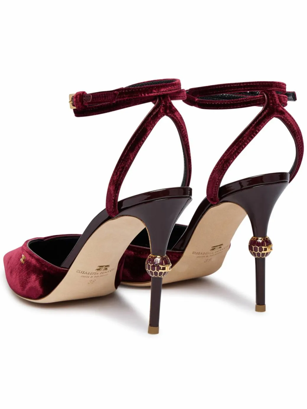 Scarpe stiletto SA-74L-57E2-EA4 Bordeaux