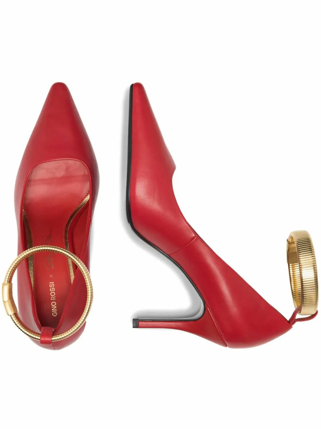 Scarpe stiletto SUGAR-SLT625-62 Rosso