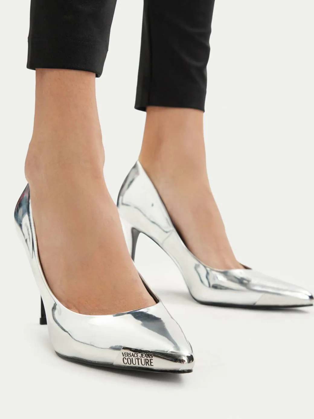 Scarpe stiletto 80VA3S50 ZS406 900 Argento