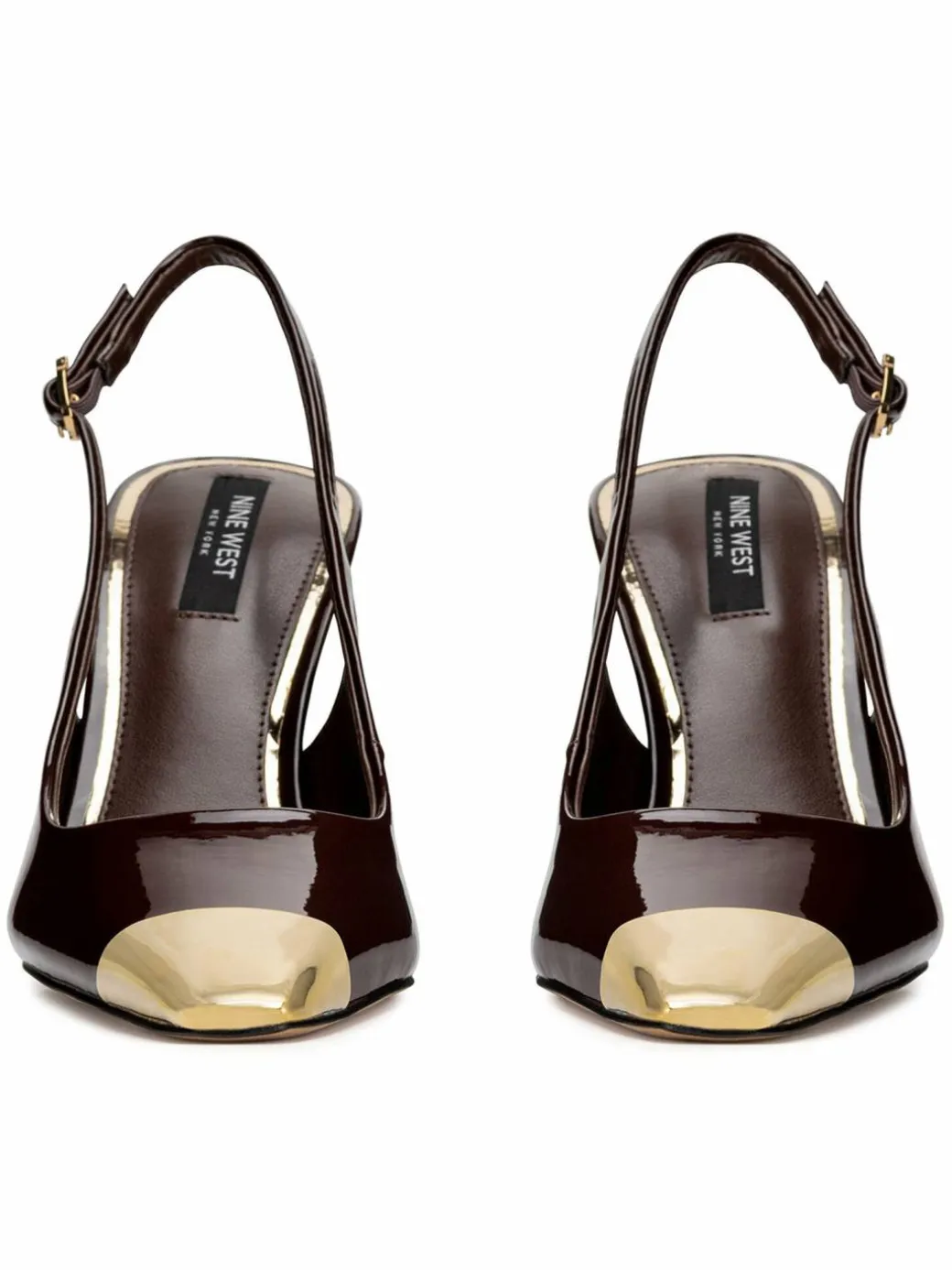 Scarpe stiletto WFA3376-1 Marrone