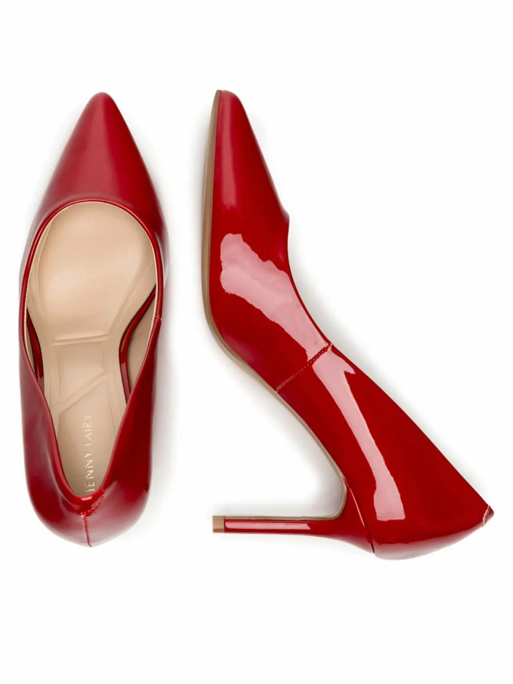 Scarpe stiletto WFA3006-1 Rosso