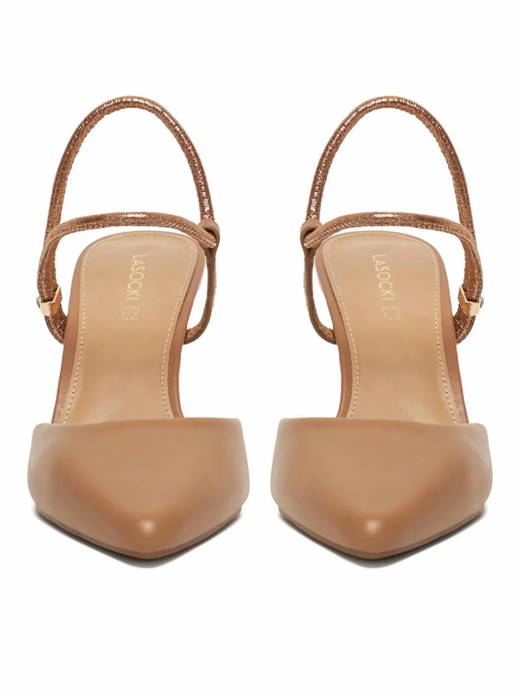 Scarpe stiletto WYL3794-6Z Beige