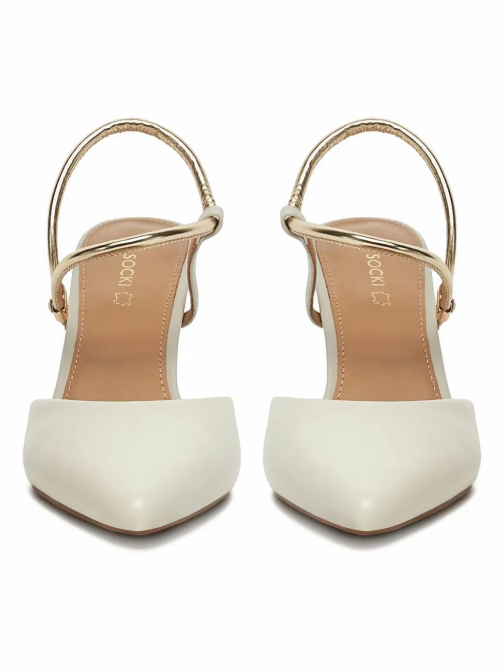 Scarpe stiletto WYL3794-6Z Bianco
