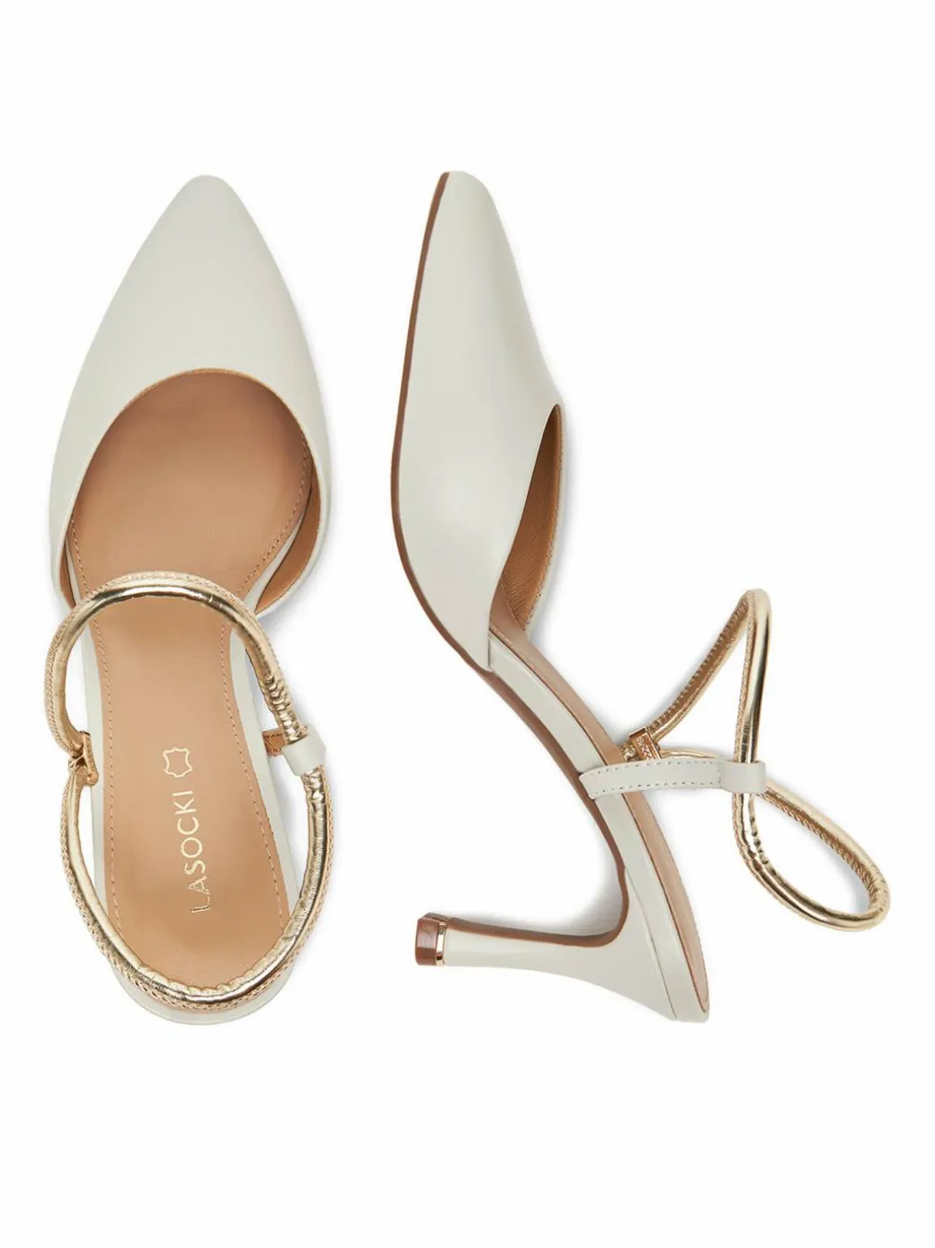 Scarpe stiletto WYL3794-6Z Bianco