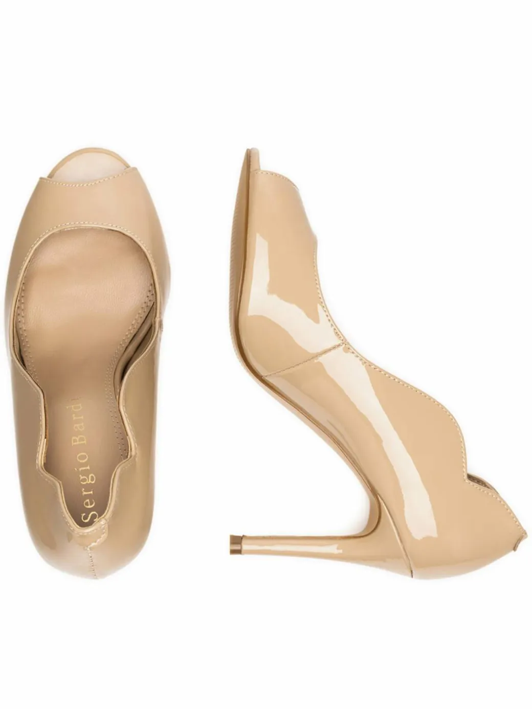 Scarpe stiletto WYL3308-4Z-SB Beige