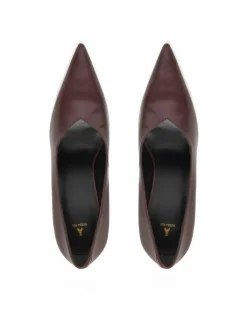 Scarpe stiletto 8Z0106 L166 Bordeaux