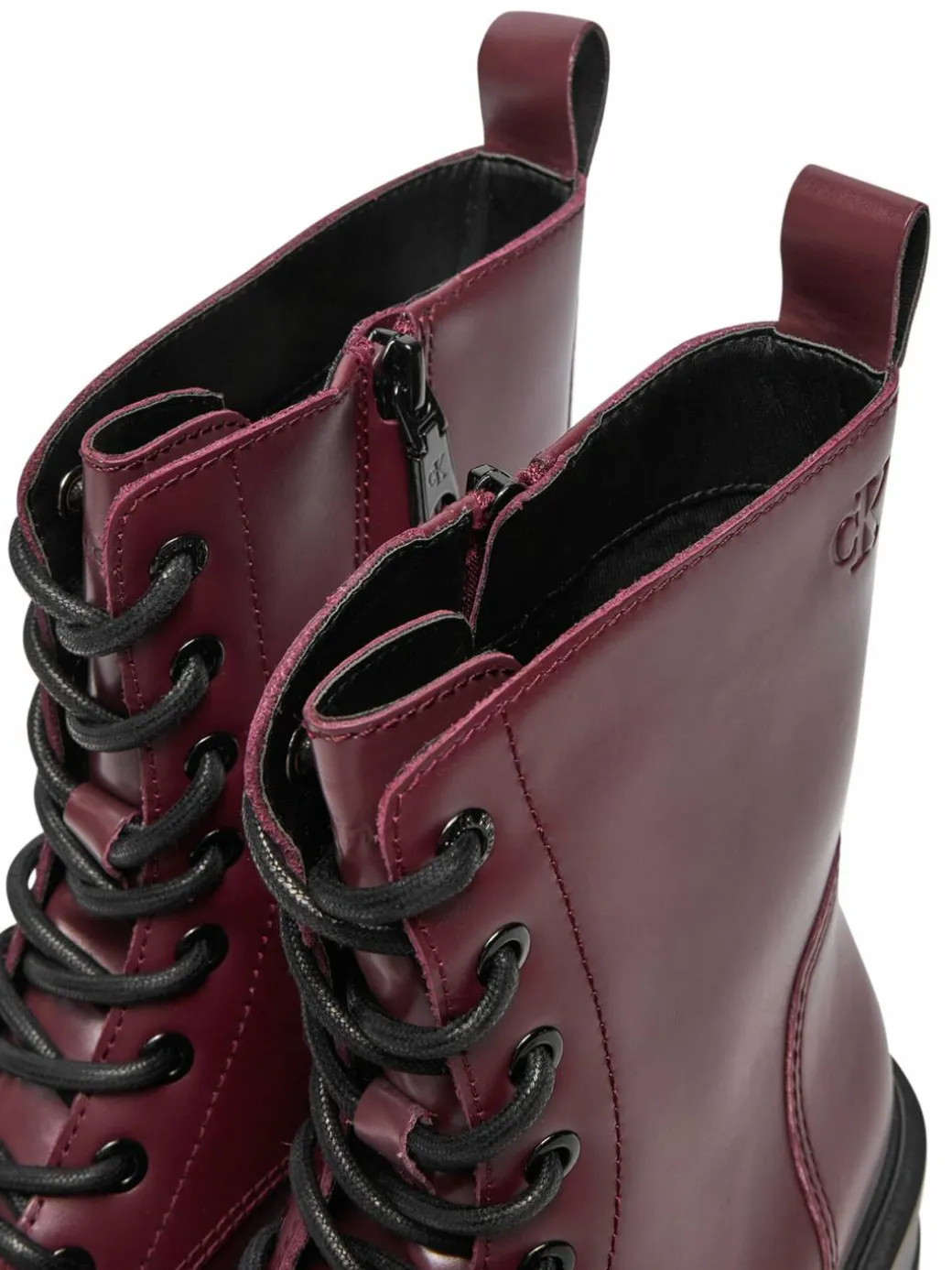 Scarponcini Flatform YW0YW01535 Bordeaux