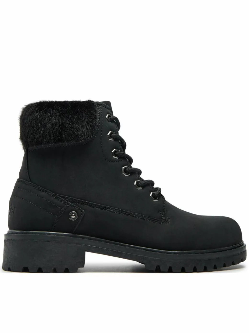 Scarponcini Fur Women High 20243069 Nero