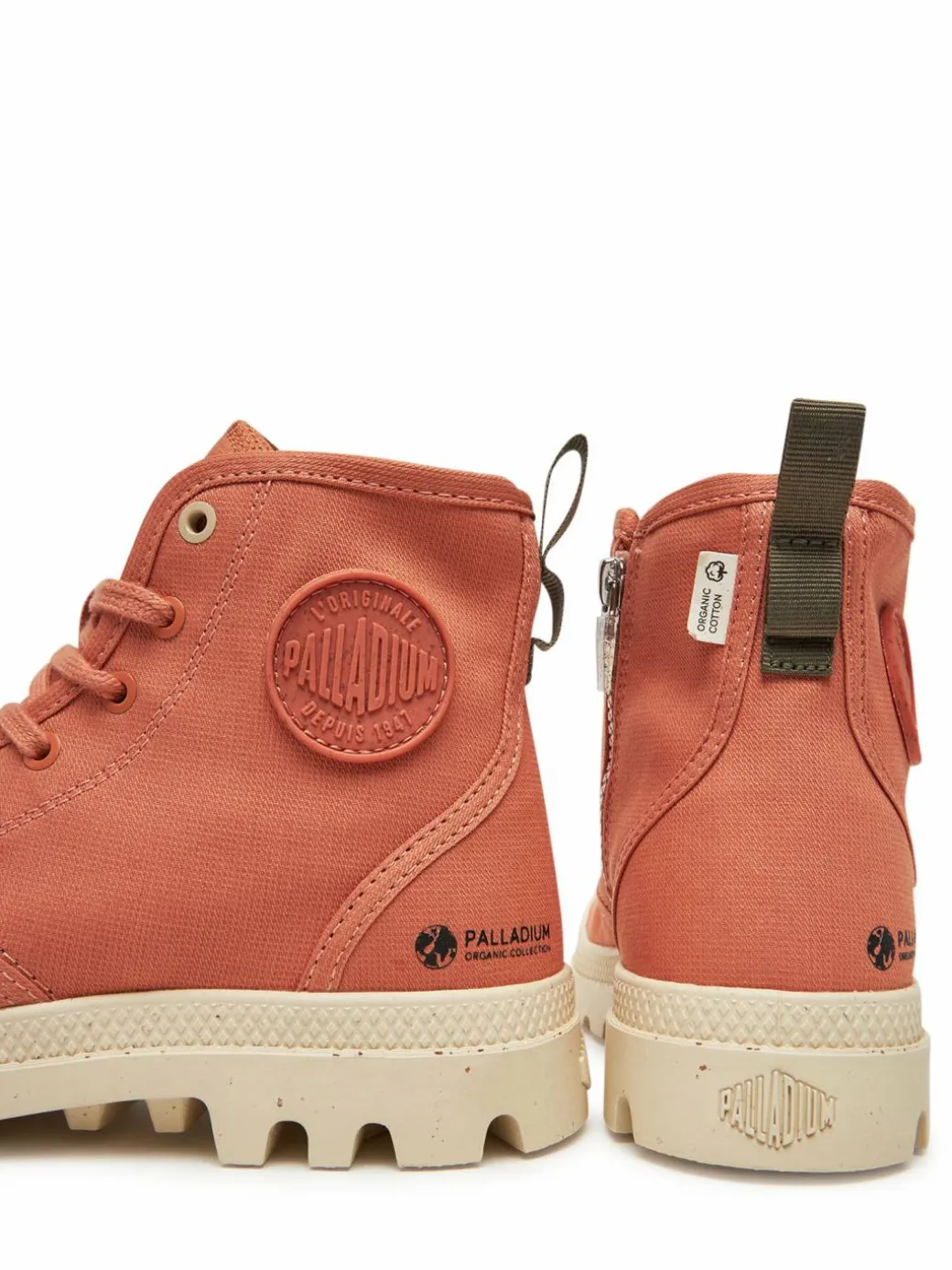 Scarponcini Pampa Hi Zip Organic 79101-666-M Arancione