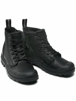 Scarponcini Pampa Zip Lth Ess 76888-008-M Nero