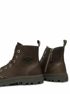 Scarponcini Pampa Zip Lth Ess 76888-308-M Verde