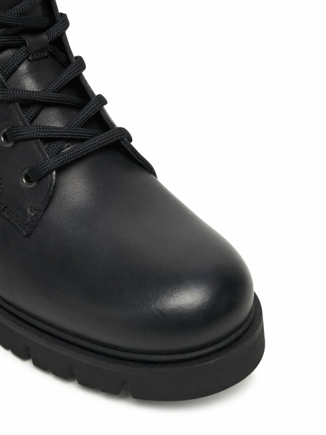 Scarponcini Tjw Lace Up Leather Boot EN0EN02824 Nero