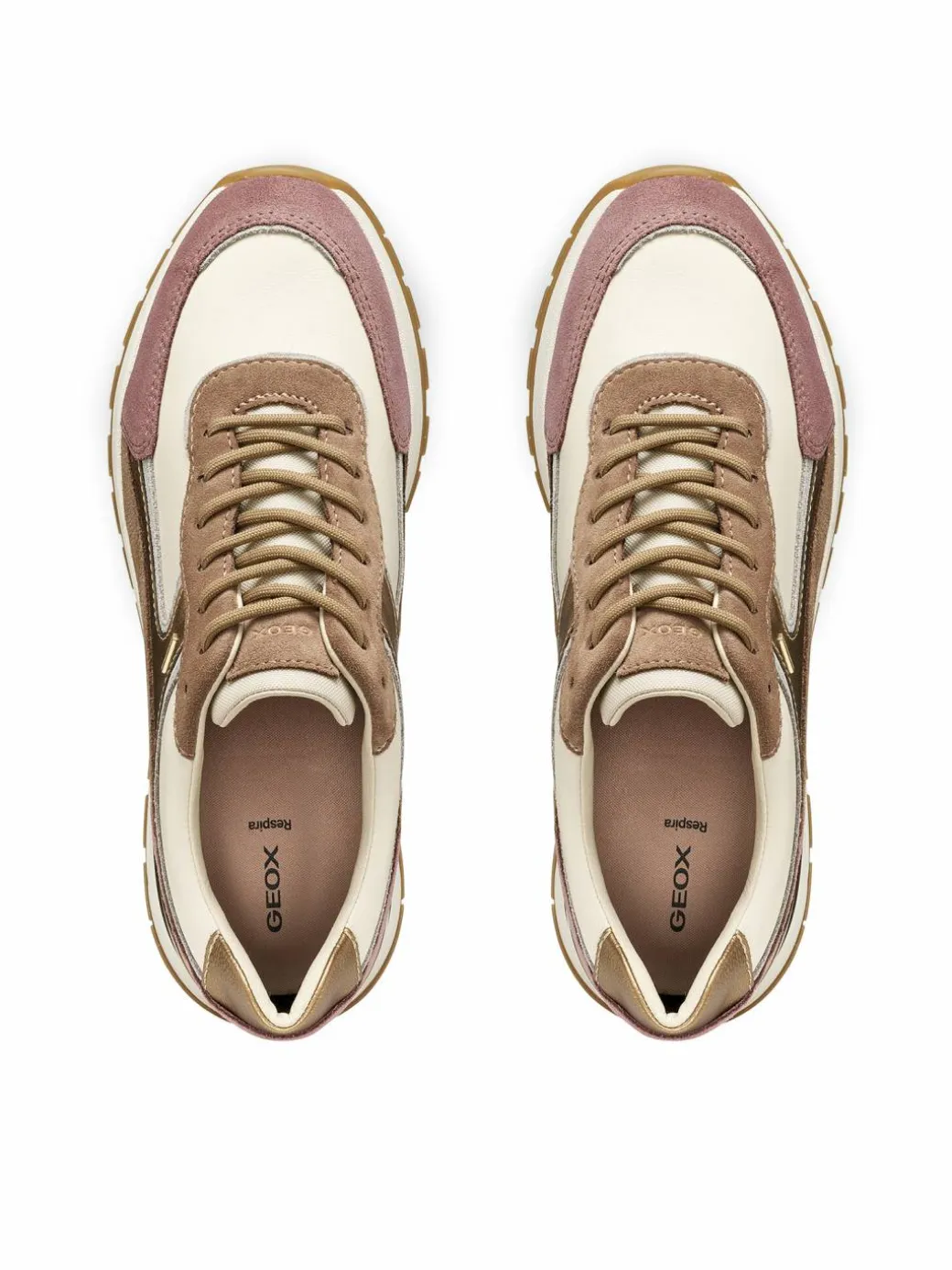 Sneakers D Desya B Abx D563LB 8522 C1SD6 Crema
