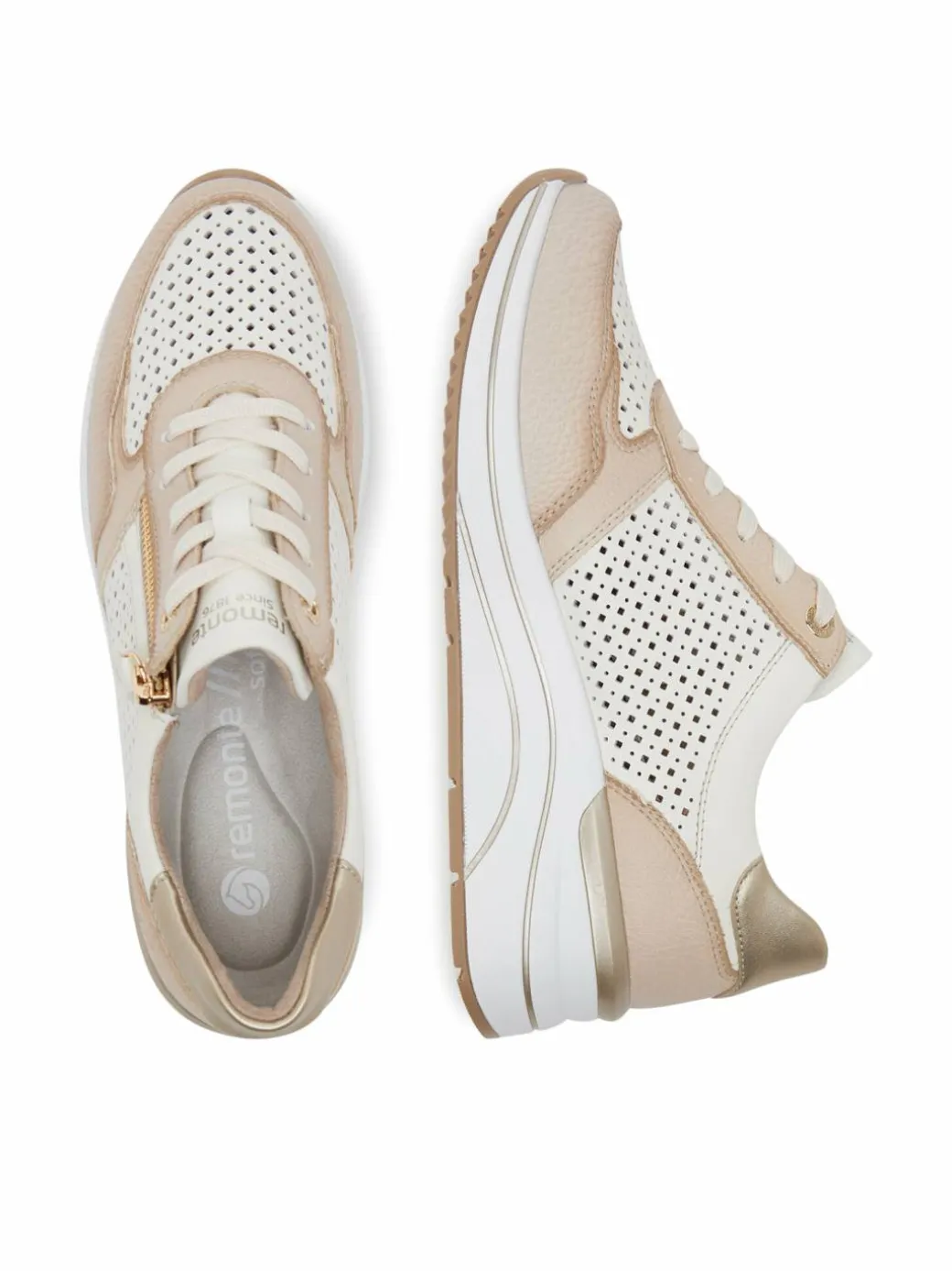 Sneakers D0T14-81 Beige