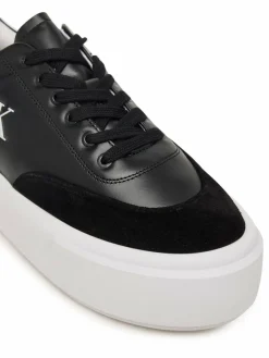 Sneakers Flatform Lace Up Tcap Lth-Su HW0HW03438 Nero