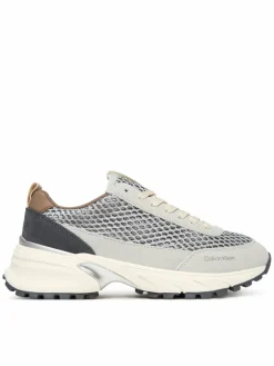 Sneakers Hike Runner Lace Up Techmix YW0YW02030 Beige