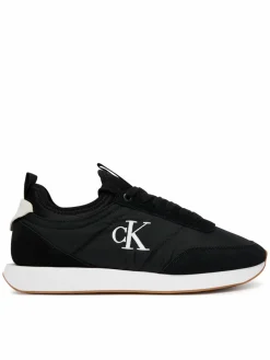 Sneakers Retro Runner Lace Up Sock YW0YW02060 Nero