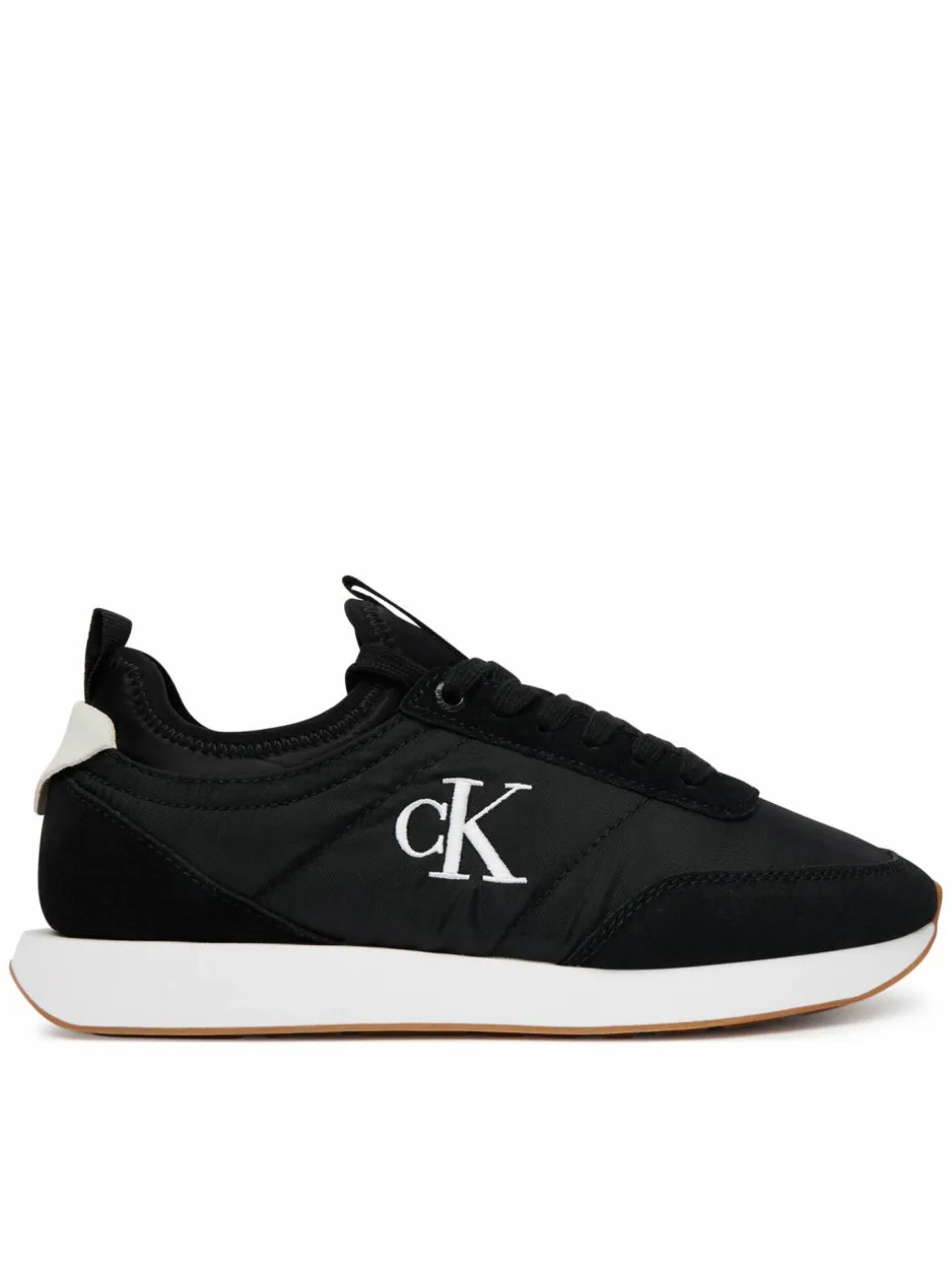 Sneakers Retro Runner Lace Up Sock YW0YW02060 Nero
