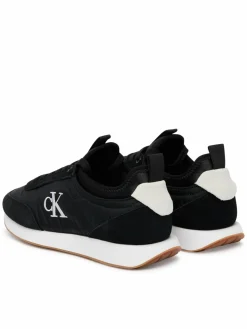 Sneakers Retro Runner Lace Up Sock YW0YW02060 Nero