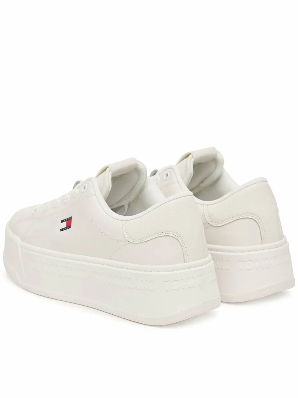 Sneakers Tjw Script Cupsole Flatform EN0EN02961 Bianco