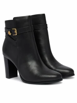 Stivaletti Brooke II Calfskin Bootie Heel 802974475004 Nero