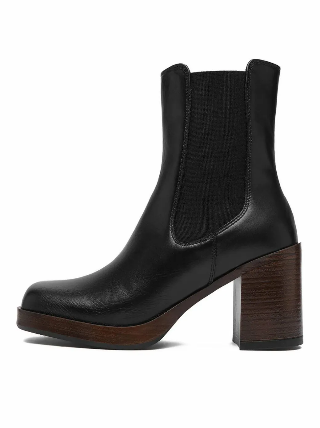 Stivaletti C-27740PE-PLATEAU Nero