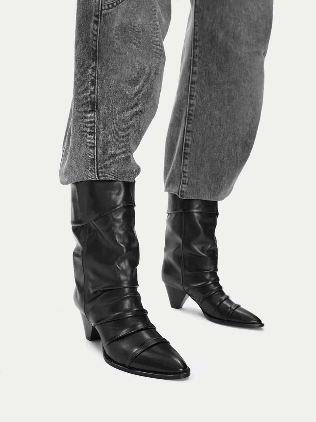 Stivaletti EO-APRIL-25FW218-1 Nero