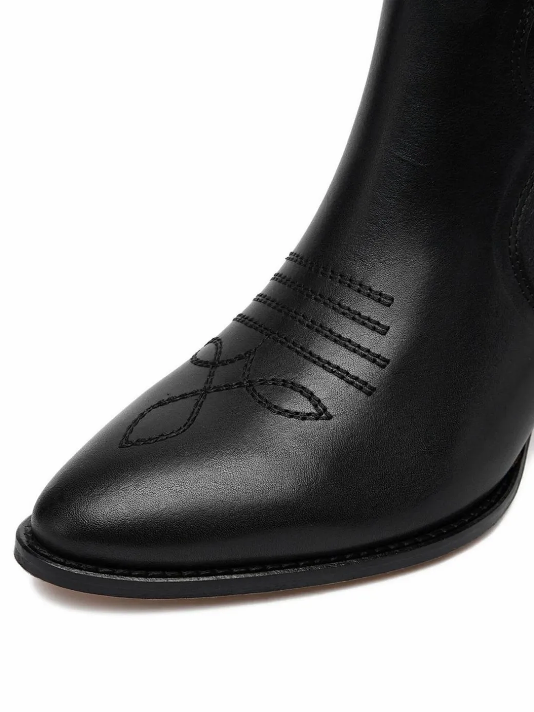 Stivali texani EO-APRIL-25FW217 Nero