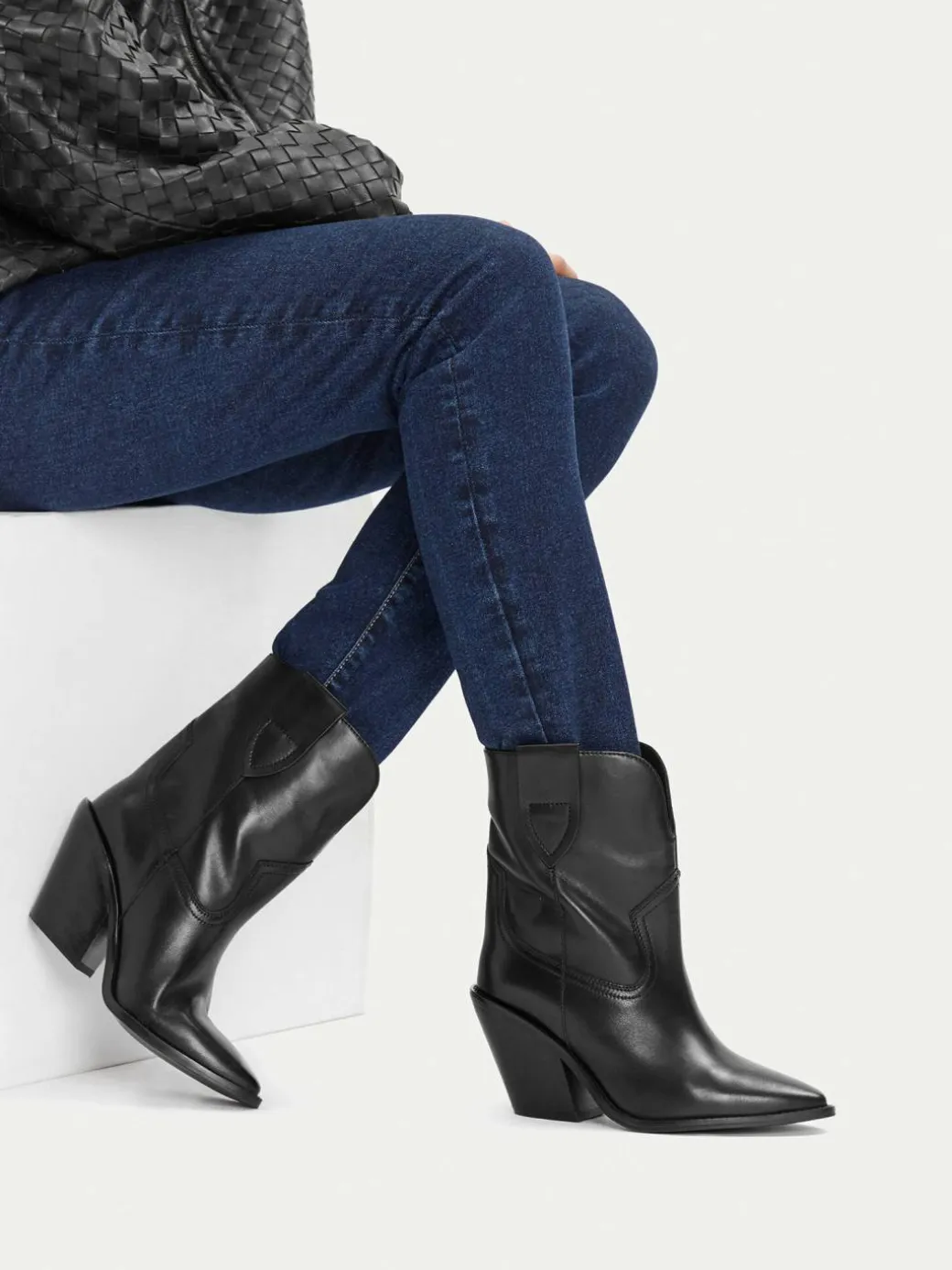 Stivali texani EO-BRAYLE-121881 Nero