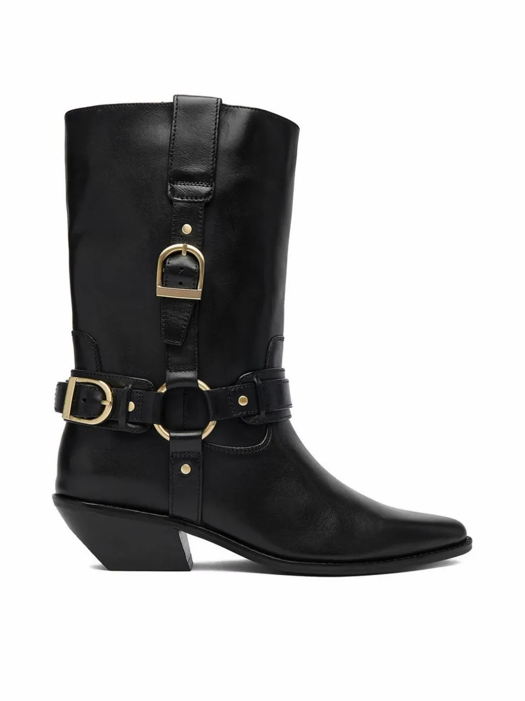 Stivali texani EO-CELINE-121862 Nero