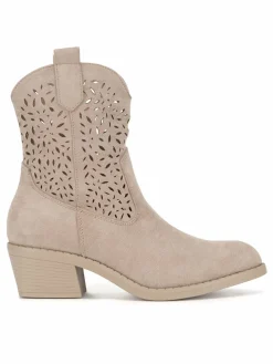 Stivali texani WFA2878-1 Beige