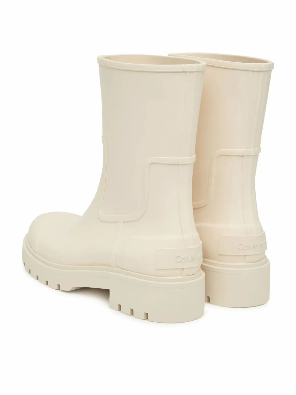 Wellington Mid Rainboot Rubber YW0YW02004 Écru
